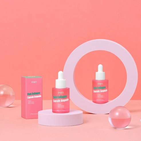 Pink Collagen Capsule Ampoule, 30ml, 1pack - Image 2