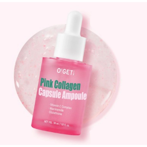 Pink Collagen Capsule Ampoule, 30ml, 1pack - Image 5