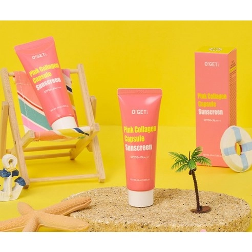 Pink Collagen Sunscreen [SPF50+/PA++++] - Image 3