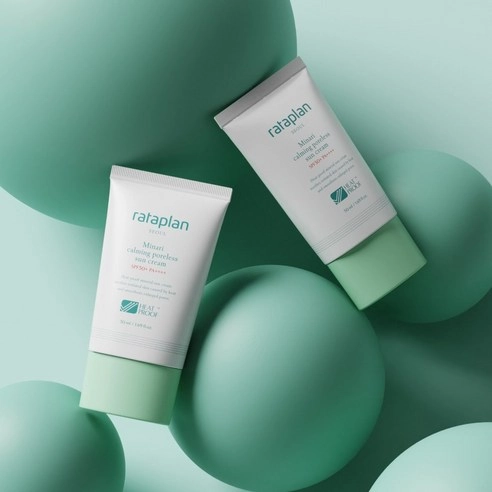 Minari calming poreless Sun Cream [SPF50+/PA++++], 50ml, 1pack - Image 4