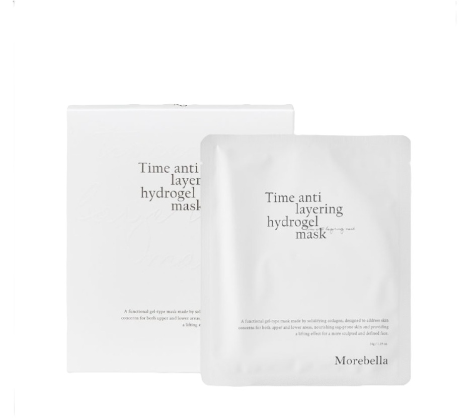 Time Anti-Layering Hydrogel Mask, 5ea, 1pack - Image 2