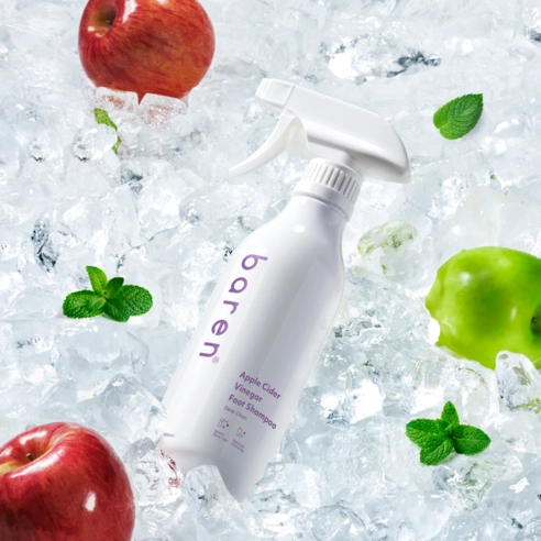 Apple Cider Vinegar Foot Shampoo, 400ml, 1pack - Image 3