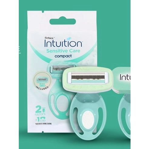 Intuition Sensitive Care Compact Women's Razer, 2ea, 1pack - Image 2