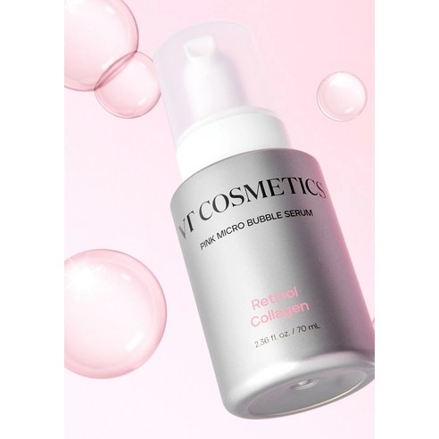 Retinol Collagen Pink Micro Bubble Serum, 70ml, 1pack - Image 2