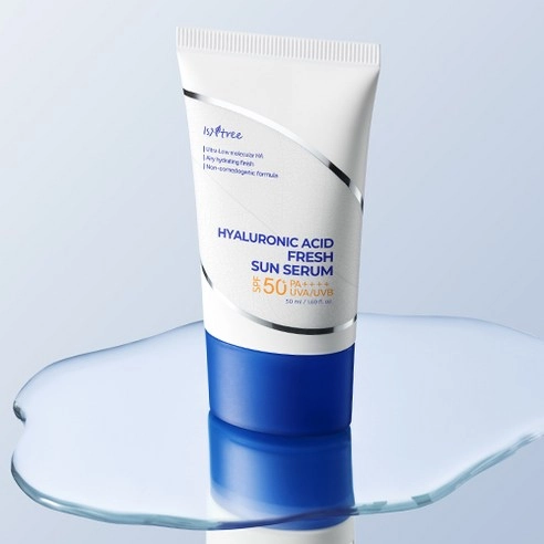 Hyaluronic Acid Fresh Sun Serum, 50ml, 1pack - Image 2