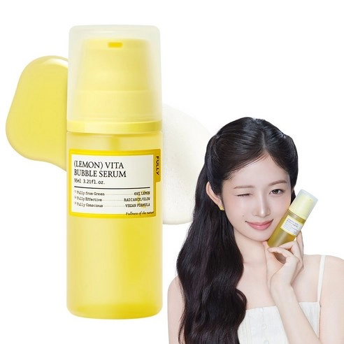 Lemon Vita Bubble Serum, 95ml, 1pack - Image 3