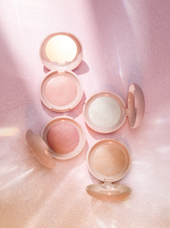 Glam Perfection Baked Highlighter, 5.5g, WH01 Frosty Shell, 1pack - Image 2