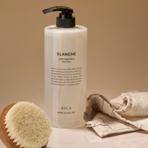 Pure & Mild Body Wash [Blanche], 800ml - Image 2