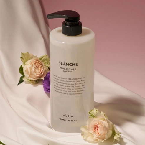 Pure & Mild Body Wash [Blanche], 800ml - Image 3