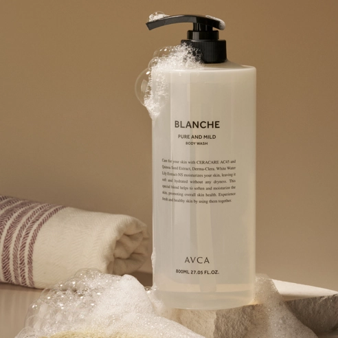 Pure & Mild Body Wash [Blanche], 800ml - Image 6