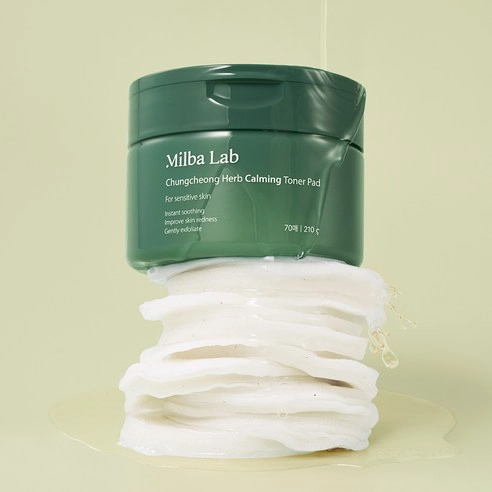 Chungcheong Herb Calming Toner Pad, 70ea, 1pack - Image 3