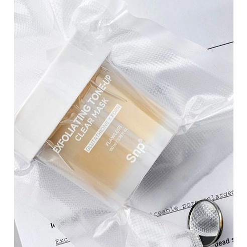 SNP Exfoliating Tone-Up Clear Mask - Image 2