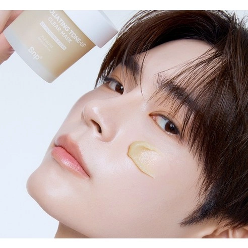 SNP Exfoliating Tone-Up Clear Mask - Image 6