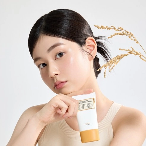 Rice Ceramide Hydrating Sun Cream [SPF50+/PA++++], 50ml, 1pack - Image 5