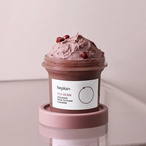 Red Bean Collagen Pack-to-Foam Cleanser, 100ml - Image 3