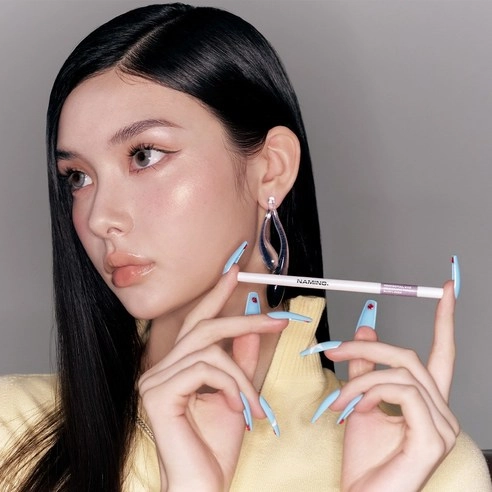 Perfectail Eye Designing Pencil Slim Liner, 0.04g, Rose Ash Brown, 1pack - Image 2