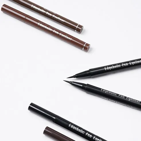Edge Holic Waterproof Pen Eyeliner, 0.6g, Dark Brown, 1pack - Image 2