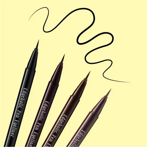 Edge Holic Waterproof Pen Eyeliner, 0.6g, Dark Brown, 1pack - Image 4
