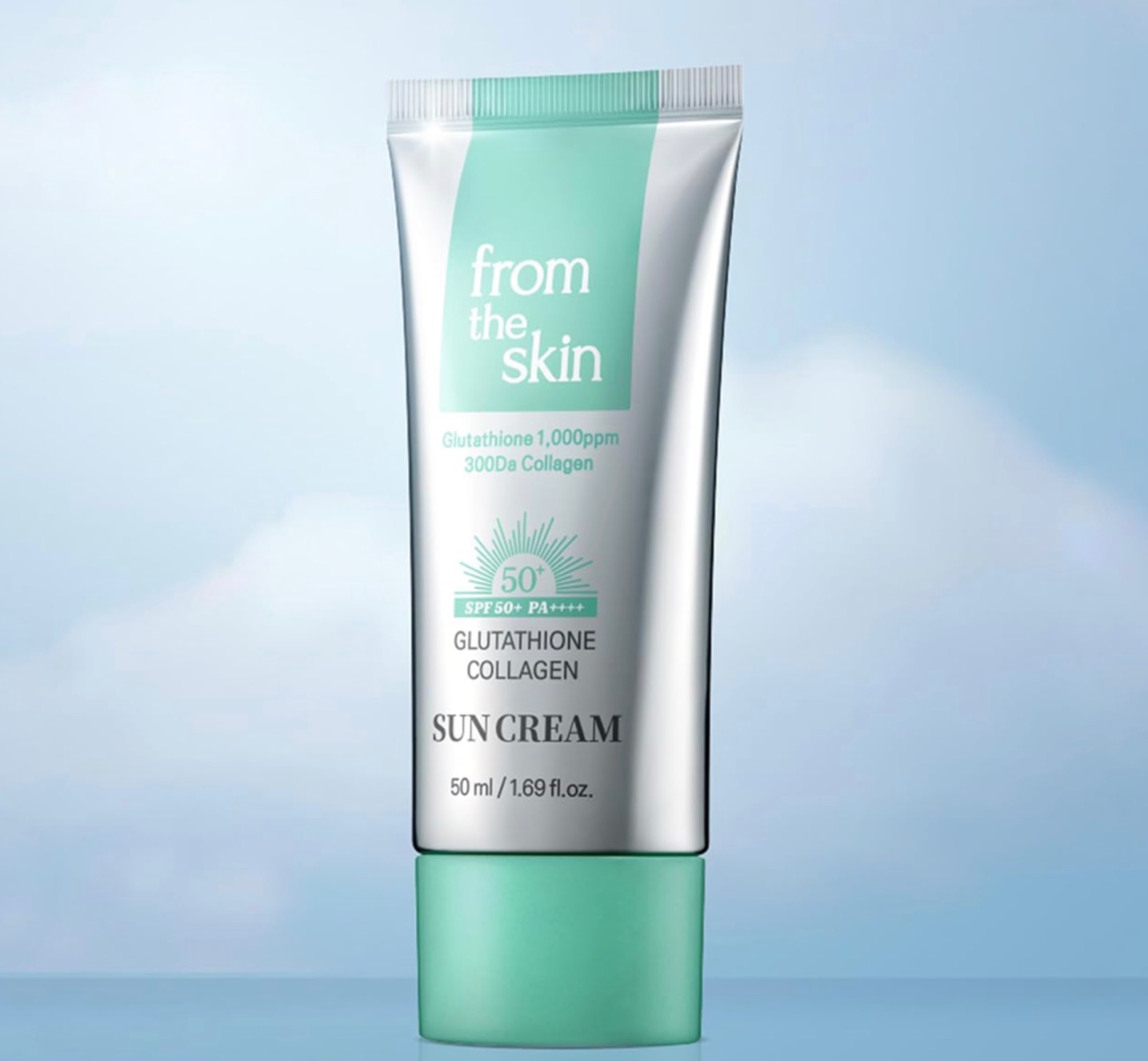 Glutathione Collagen Sun Cream [SPF50+/PA++++], 50ml, 1pack - Image 2