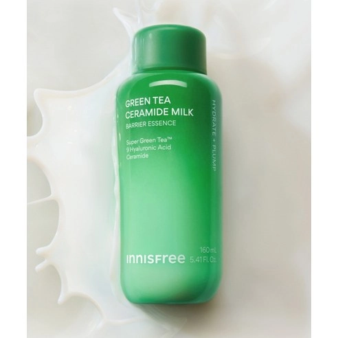 Green Tea Ceramide Milk Barrier Essence, 160ml, 1pack - Image 3