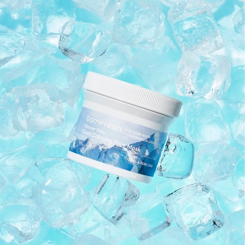 Glacier Clay Cool Calming Pore Mask, 120g, 1pack - Image 3