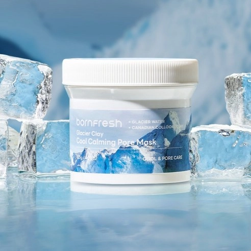 Glacier Clay Cool Calming Pore Mask, 120g, 1pack - Image 4