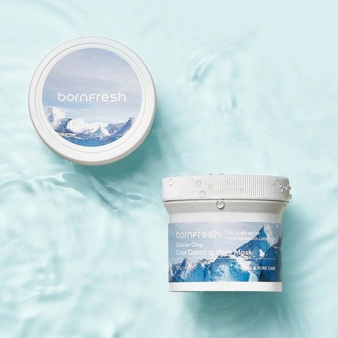 Glacier Clay Cool Calming Pore Mask, 120g, 1pack - Image 6
