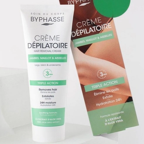 Hair Removal Cream [Aloe Vera], 125ml, 1pack - Image 4