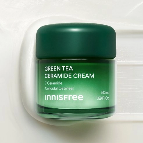 Green Tea Ceramide Cream, 50ml, 1pack - Image 3