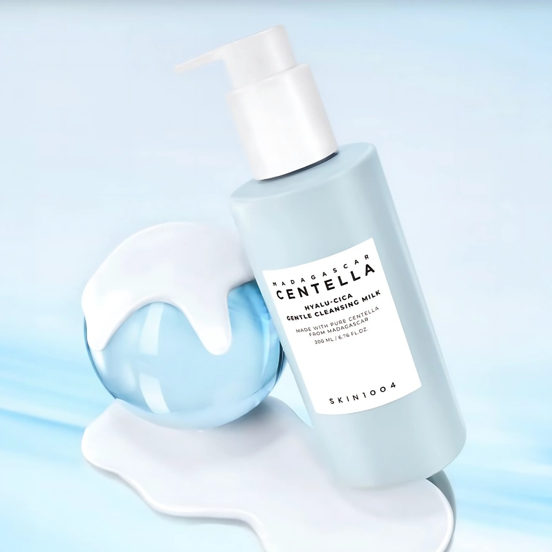 Madagascar Centella Hyalu-Cica Gentle Cleansing Milk, 200ml, 1pack - Image 2