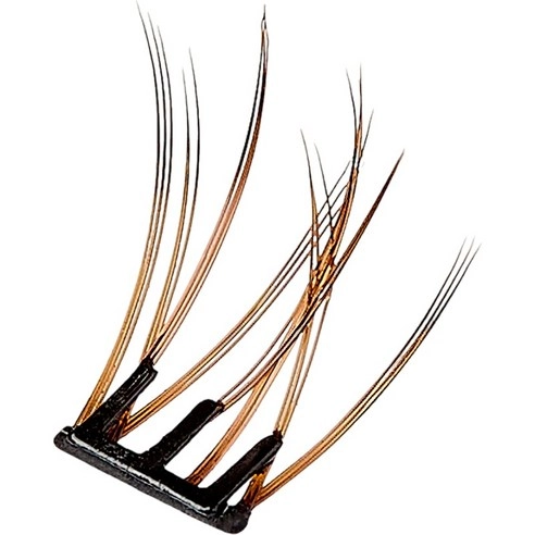 No Glue Eyelash M [Soft Brown], 24ea, 1pack - Image 2