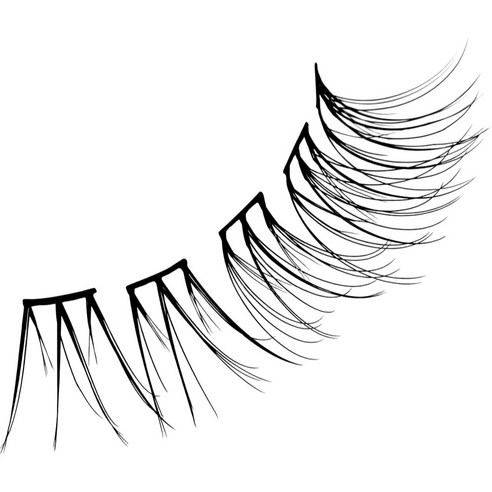 Falscara Eyelash [Voluminous], 18ea, 1pack - Image 4