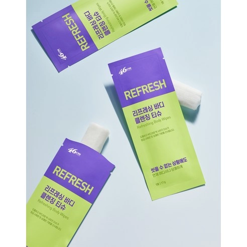 Refreshing Body Wipes, 10ea, 1pack - Image 3