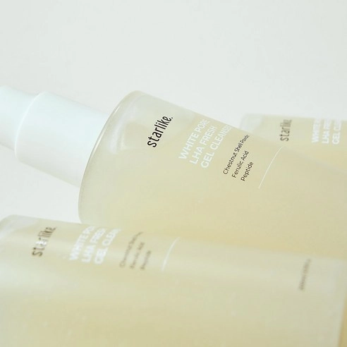White Pore LHA Fresh Gel Cleanser, 200ml, 1pack - Image 3