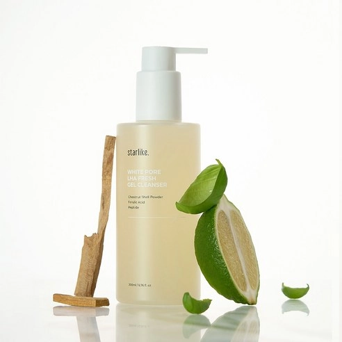 White Pore LHA Fresh Gel Cleanser, 200ml, 1pack - Image 5