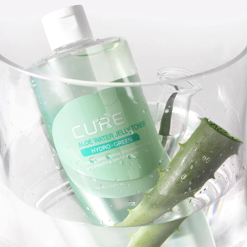Cure Re-Aloe Water Jelly Toner, 500ml, 1pack - Image 2