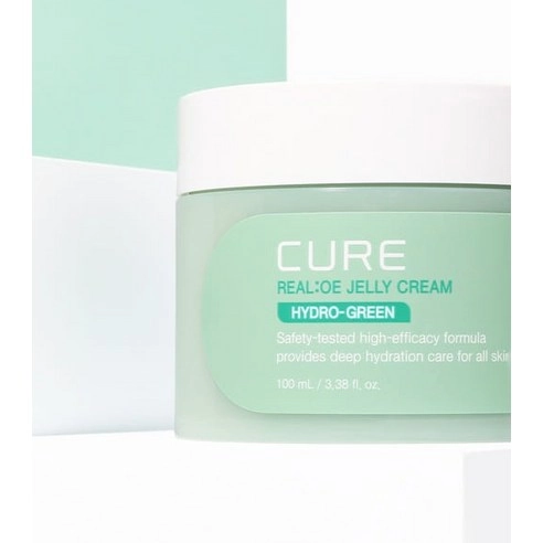CURE Real Aloe Jelly Cream, 100ml, 1pack - Image 4