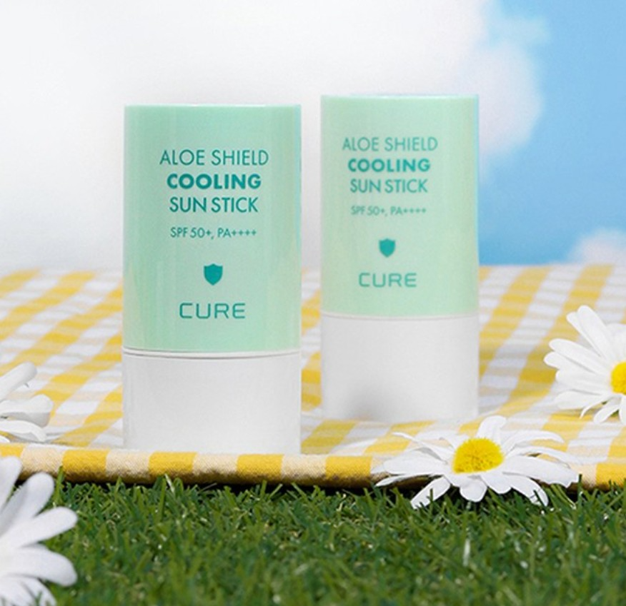 Cure Aloe Shield Cooling Sun Stick [SPF50+/PA++++], 23g, 1pack - Image 2
