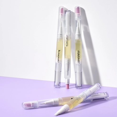 Dual Effect Nail & Cuticle Care Essence Oil Pen (with Ceramic Pusher) - Image 4