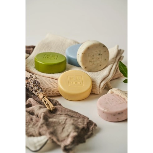 Himalayan Pink Salt Scrub Bath Soap, 75g+75g - Image 4