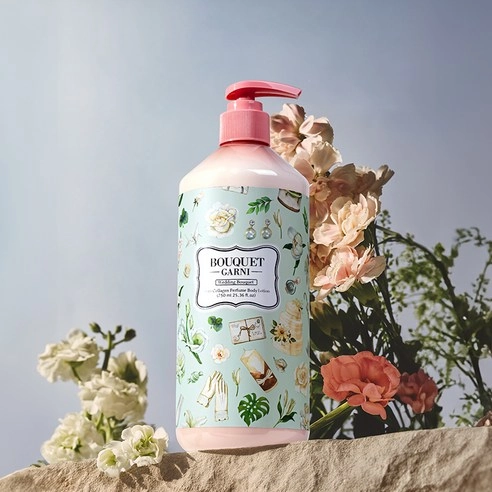 Vita Collagen Perfume Body Lotion [Wedding Bouquet], 750ml, 1pack - Image 4