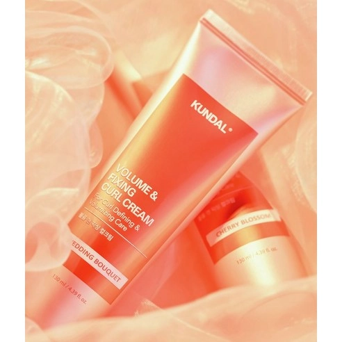 Volume and Fixing Curl Cream [Wedding Bouquet], 130ml, 1pack - Image 5