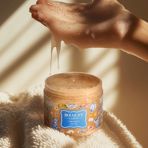 Sugar Body Scrub [Baby Powder], 500g, 1pack - Image 4