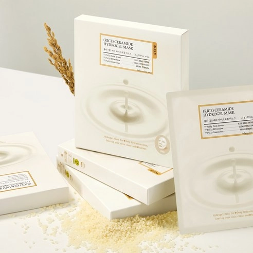 Rice Ceramide Hydrogel Mask - Image 3