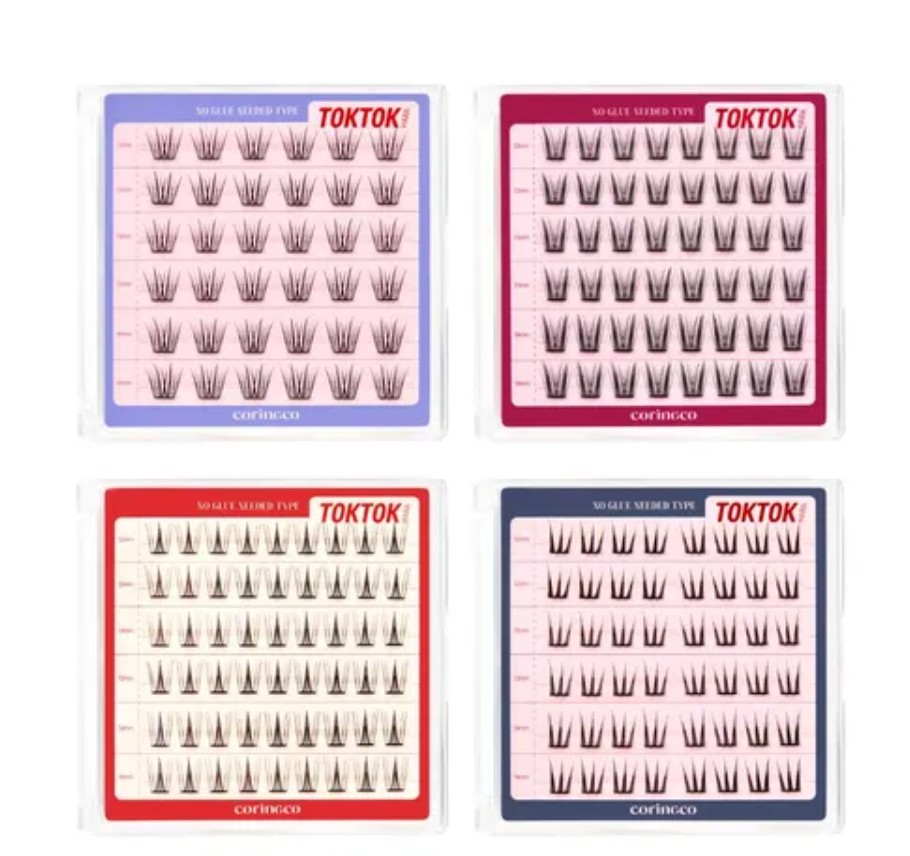 Toktok Hara #No Glue Eyelash [Muse], 48ea, 1pack - Image 2