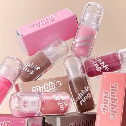 Bubble ring Gum Gloss, 4.3ml, 04 Rose Latte, 1pack - Image 2