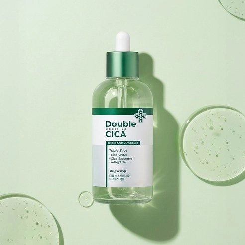 Double Boost Up CICA Triple Shot Ampoule, 120ml, 1pack - Image 5