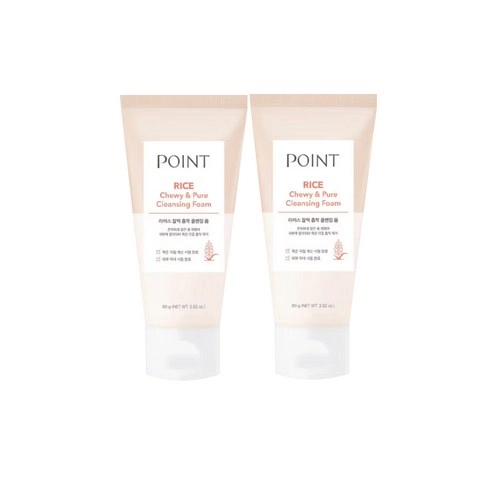 Rice Chewy & Pure Cleansing Foam, 80g - Image 2