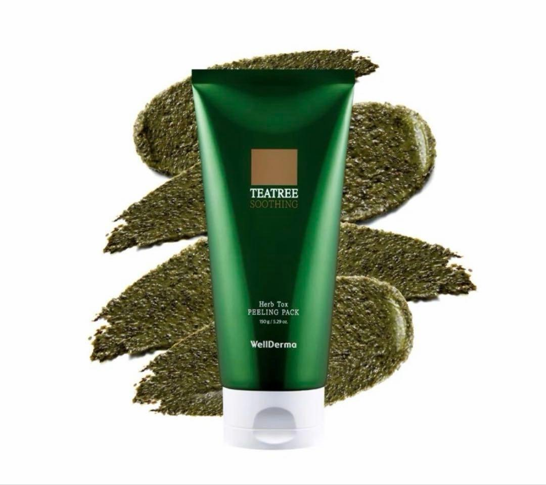 Chadew Tea Tree Herb Tox Peeling Pack, 150g, 1pack - Image 2