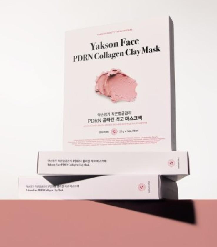 PDRN Collagen Clay Sheet Mask, 5ea, 1pack - Image 2